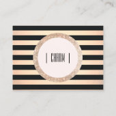 20訪問美しいサロンパンチカード ロイヤリティカード (裏面)