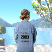 20誇りを持ったXXの卒業生の母 デニムジャケット