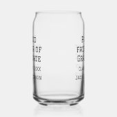 20誇りを持ったXXの大学院生の父親が名前を追加 ガラス缶 (右)