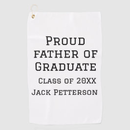20誇りを持ったXXの大学院生の父親が名前を追加 ゴルフタオル