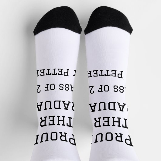 20誇りを持ったXXの大学院生の父親が名前を追加 ソックス (上部)