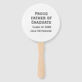 20誇りを持ったXXの大学院生の父親が名前を追加 ハンドファン (裏面)