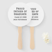 20誇りを持ったXXの大学院生の父親が名前を追加 ハンドファン (正面&裏面)