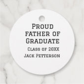 20誇りを持ったXXの大学院生の父親が名前を追加 フェイバータグ (裏面)
