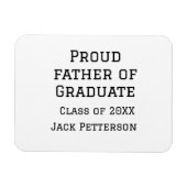 20誇りを持ったXXの大学院生の父親が名前を追加 マグネット (横)