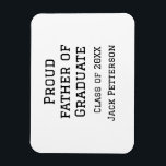 20誇りを持ったXXの大学院生の父親が名前を追加 マグネット<br><div class="desc">デザイン</div>