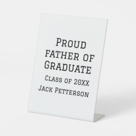 20誇りを持ったXXの大学院生の父親が名前を追加 台座サイン