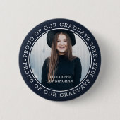 20誇りを持ったXXを卒業した時の|卒業写真 缶バッジ (正面)