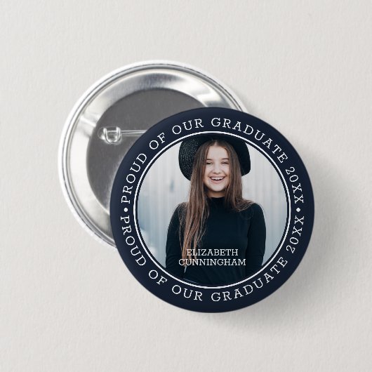 20誇りを持ったXXを卒業した時の|卒業写真 缶バッジ (正面&裏面)