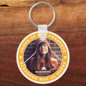 20誇りを持ったXX卒業写真 キーホルダー (正面)