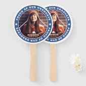 20誇りを持ったXX卒業写真 ハンドファン (正面&裏面)