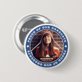 20誇りを持ったXX卒業写真 缶バッジ (正面&裏面)