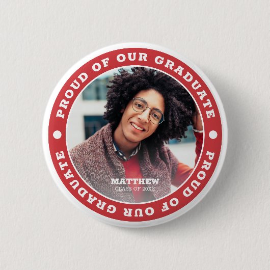 20誇りを持ったXX年卒業 |卒業写真 缶バッジ (正面)