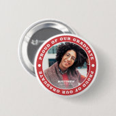 20誇りを持ったXX年卒業 |卒業写真 缶バッジ (正面&裏面)