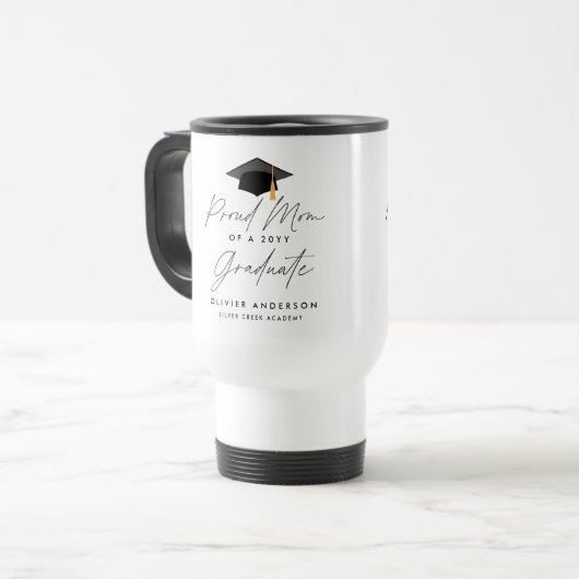 20誇りを持ったYYの卒業生の母 トラベルマグ (正面左)