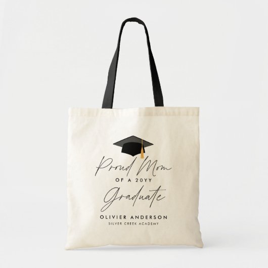20誇りを持ったYYの大学院生の母Sweat トートバッグ (正面)