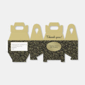 20誕生日ありがとうお番号パターン金ゴールド/黒 フェイバーボックス (折り畳みなし)