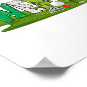 20誕生日ゴルフテーマ20歳キッズスポーツPa ポスター (角)