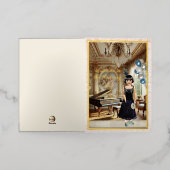 20誕生日折り畳みフォイルカード 箔シーズンカード (外側レイダウン)