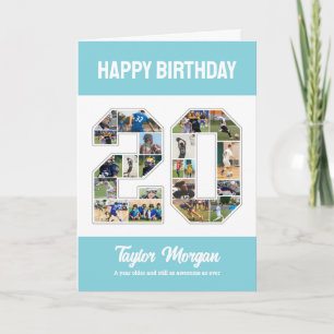 20誕生日記念日20写真集 カード