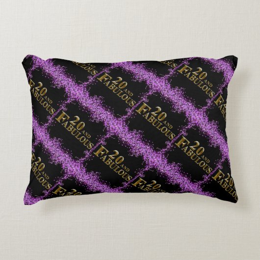 20誕生日 アクセントクッション (正面)