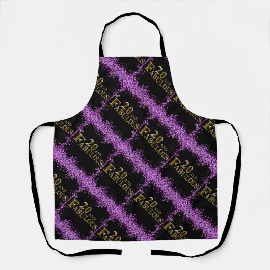 20誕生日 エプロン (正面)