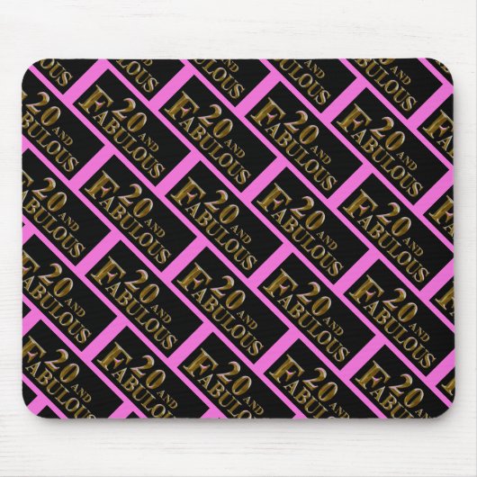 20誕生日 マウスパッド (正面)