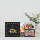 20誕生日For Someone素晴らしいカスタム写真 (スタンド正面)