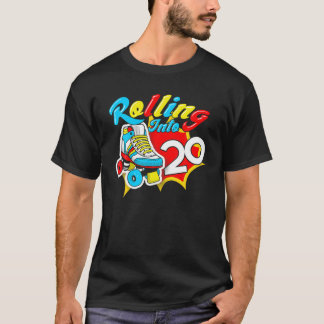 20転が年に向けて転が回ろう Tシャツ