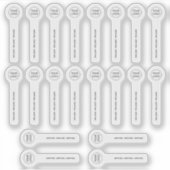 20透明ホワイトリップクリーム安全シール シール (正面)