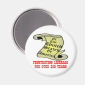 200年を超えるリベラル派をイライラさせる米国憲法 マグネット (正面/裏面)