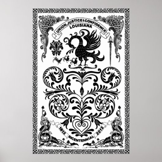 200年ルイジアナマルディグラスパーティー関連項目 ポスター (正面)