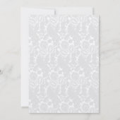 200年代アールデコ結婚サンキューカード サンキューカード (裏面)