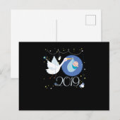 200年生まれの男の子と女の子の16歳の誕生日プレゼント ポストカード (正面/裏面)