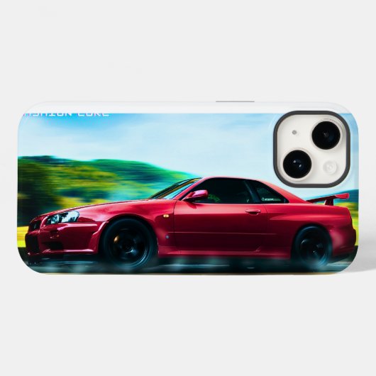 2000のスポーツカーiphone14case mateカバー Case-Mate iPhoneケース (裏面 (横))
