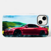 2000のスポーツカーiphone14case mateカバー Case-Mate iPhoneケース (裏面 (横))