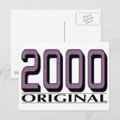 2000オリジナル ポストカード (正面/裏面)