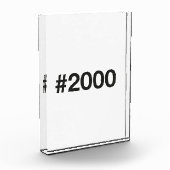 2000ハッシュタグ25誕生日記念日 フォトブロック (左)