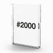 2000ハッシュタグ25誕生日記念日 フォトブロック (右)