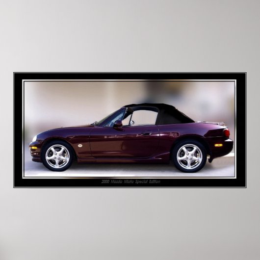 2000マツダMIATAスペシャルエディションポスター ポスター (正面)