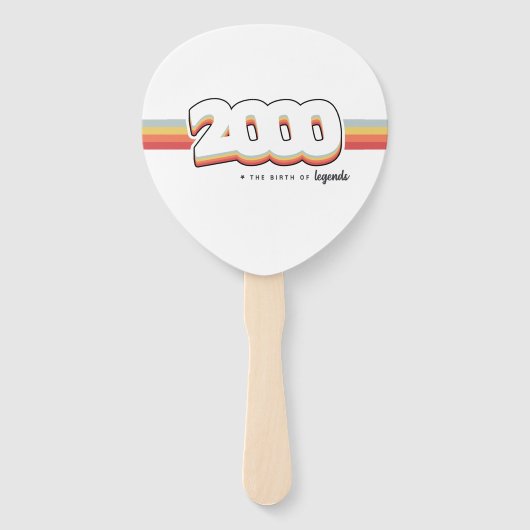 2000伝説誕生 ハンドファン (正面)