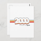 2000伝説誕生 ポストカード (正面/裏面)