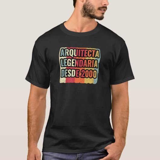 2000年からの伝説的女性建築家 Tシャツ (正面)