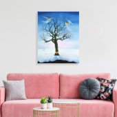 2000年に再生まれ生する キャンバスプリント (インサイチュ (リビング))