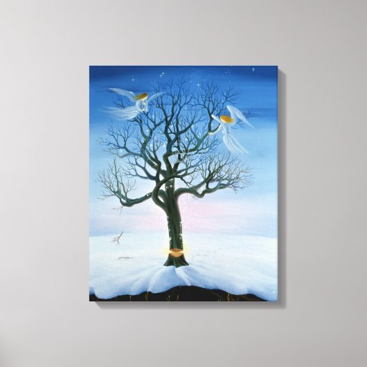 2000年に再生まれ生する キャンバスプリント (正面)