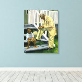 2000年に必要な情報 キャンバスプリント (インサイチュ (ウッドフロア))