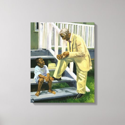 2000年に必要な情報 キャンバスプリント (正面)