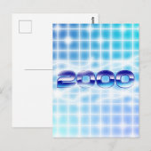 2000年のグラフィック ポストカード (正面/裏面)