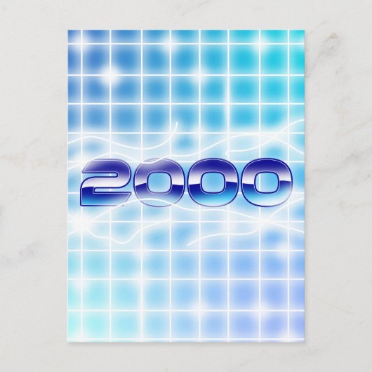 2000年のグラフィック ポストカード (正面)