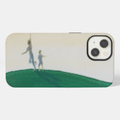 2000年を飛ばす凧 iPhoneケース (裏面横)